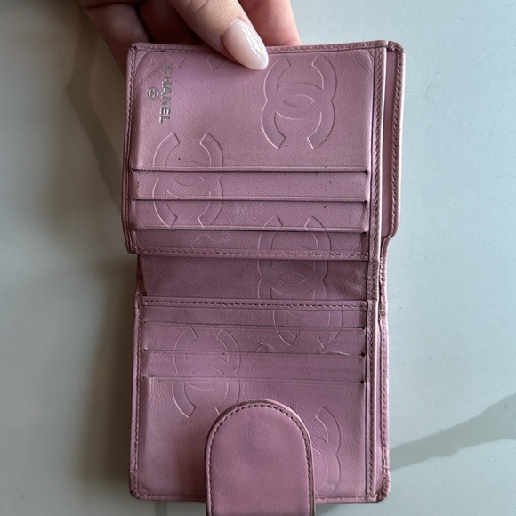 SPECIAL SALE 🔥🔥90’s Vintage Cambon pink bifold wallet - Picture 6 of 10
